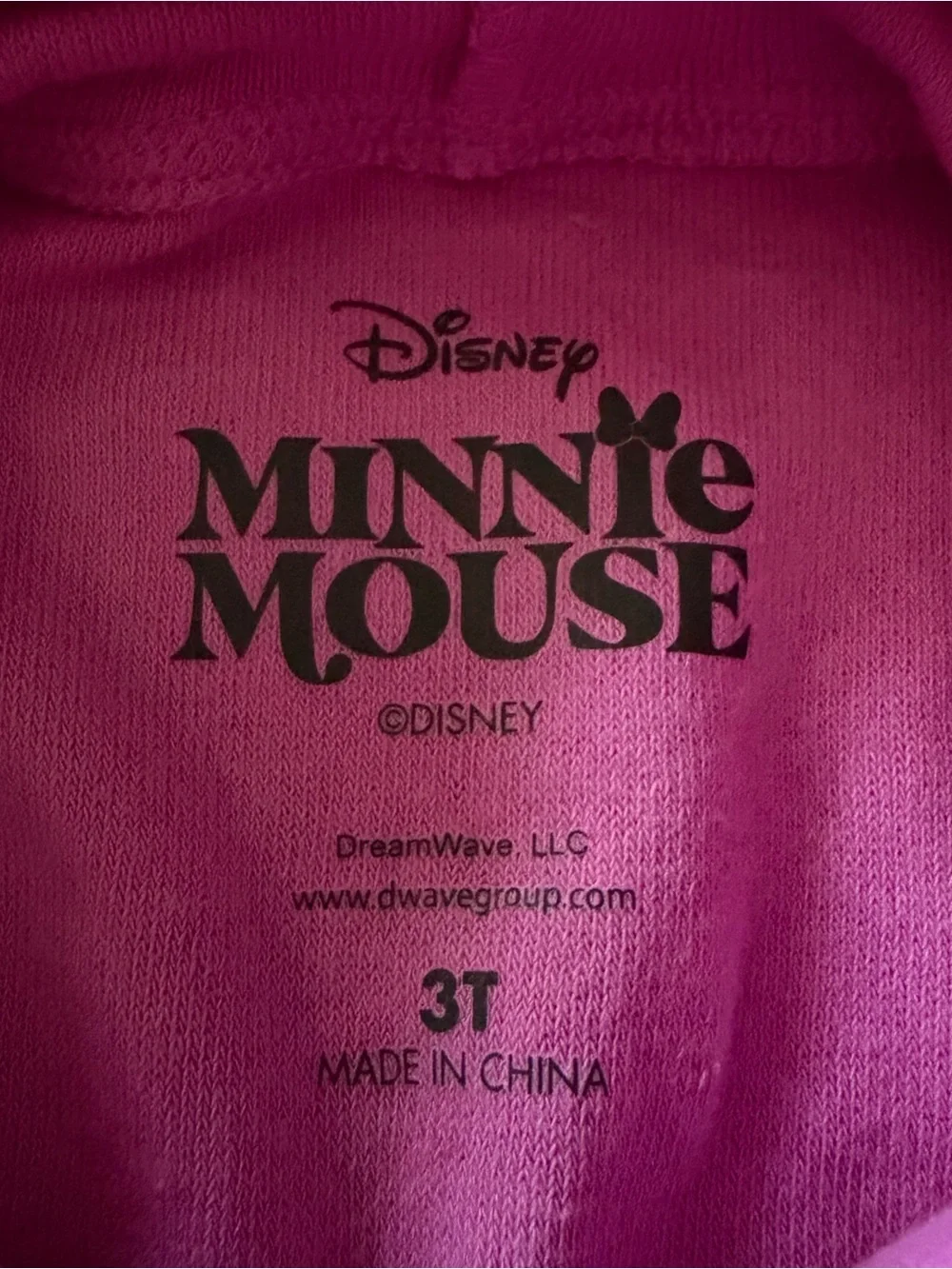 NWT-Disney Minnie Mouse Pink Girls' One-Piece Swimsuit and Cover-Up Set-size 3T